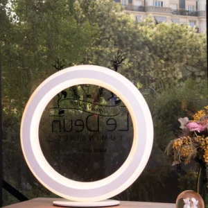 Lampe ZEPTO – Acier époxy – Ø 50 cm – LED indirecte